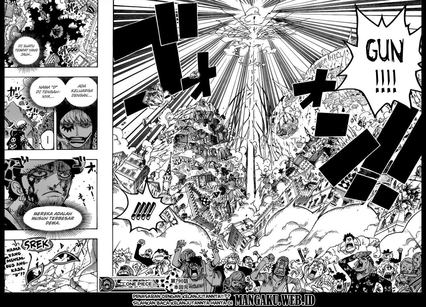 One Piece Chapter 790 Gambar 17