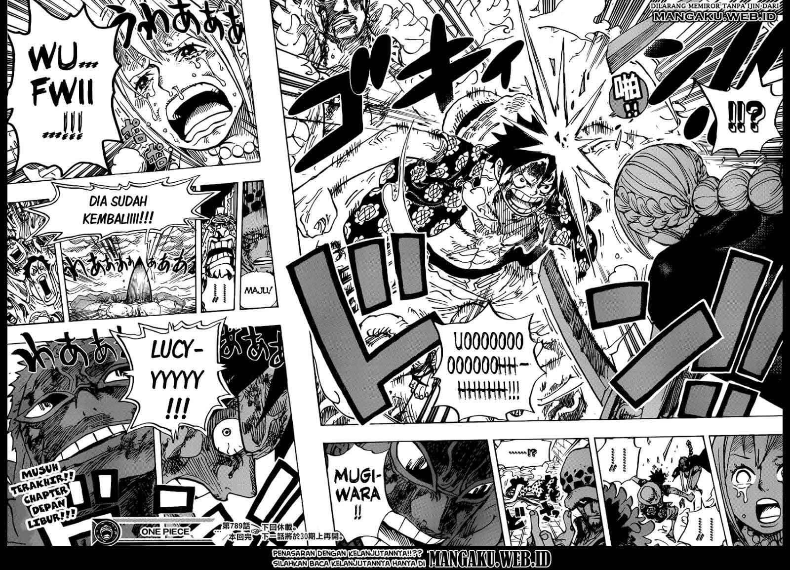 One Piece Chapter 789 Gambar 19