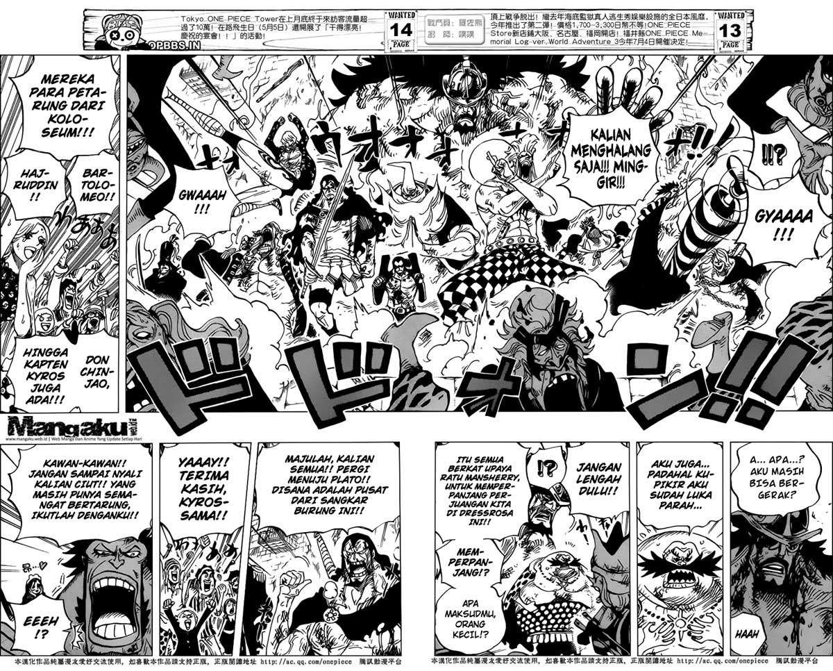 One Piece Chapter 787 Gambar 14
