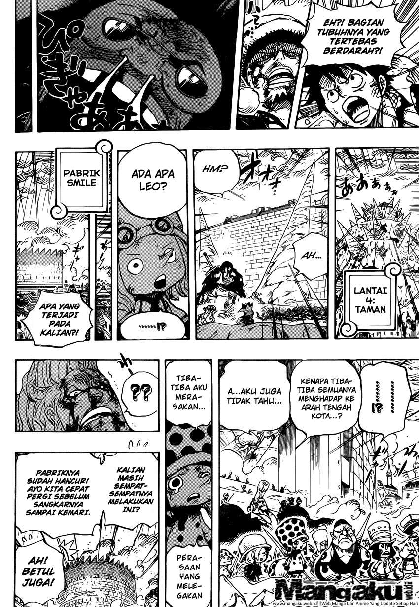 One Piece Chapter 782 Gambar 17