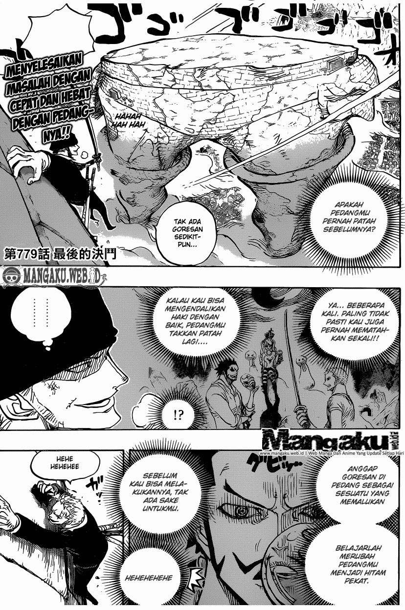 One Piece Chapter 779 Gambar 3