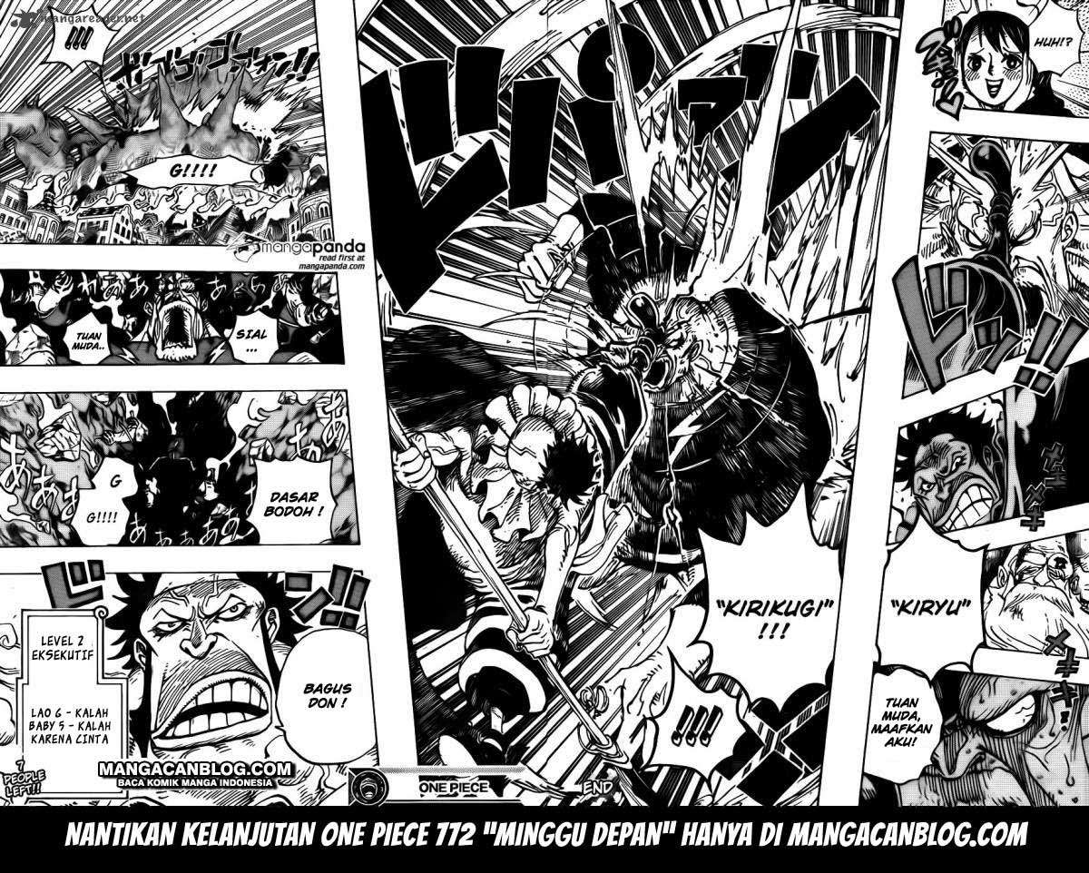 One Piece Chapter 771 18