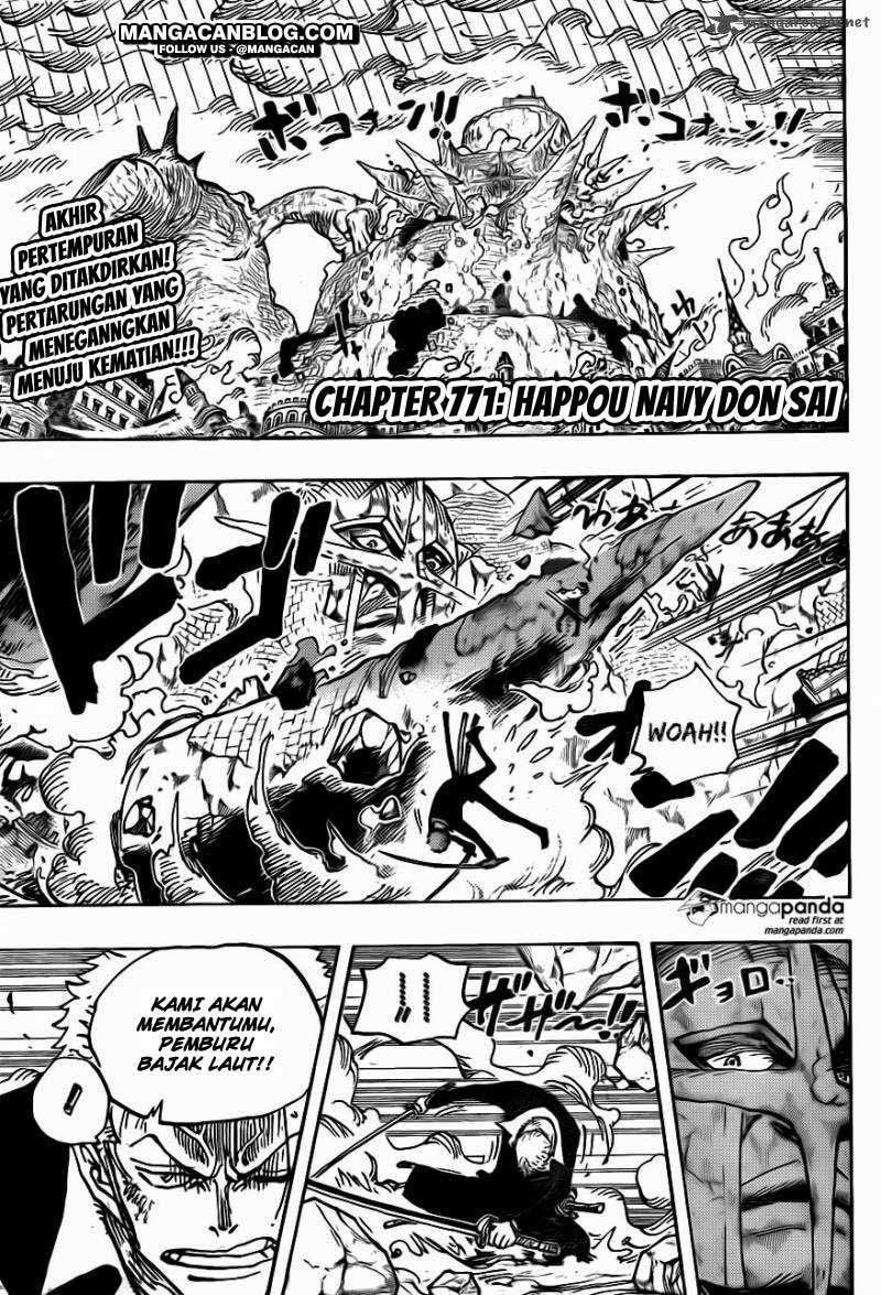 One Piece Chapter 771 3