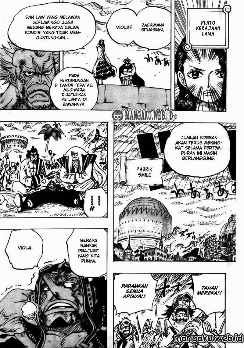 One Piece Chapter 768 Gambar 11