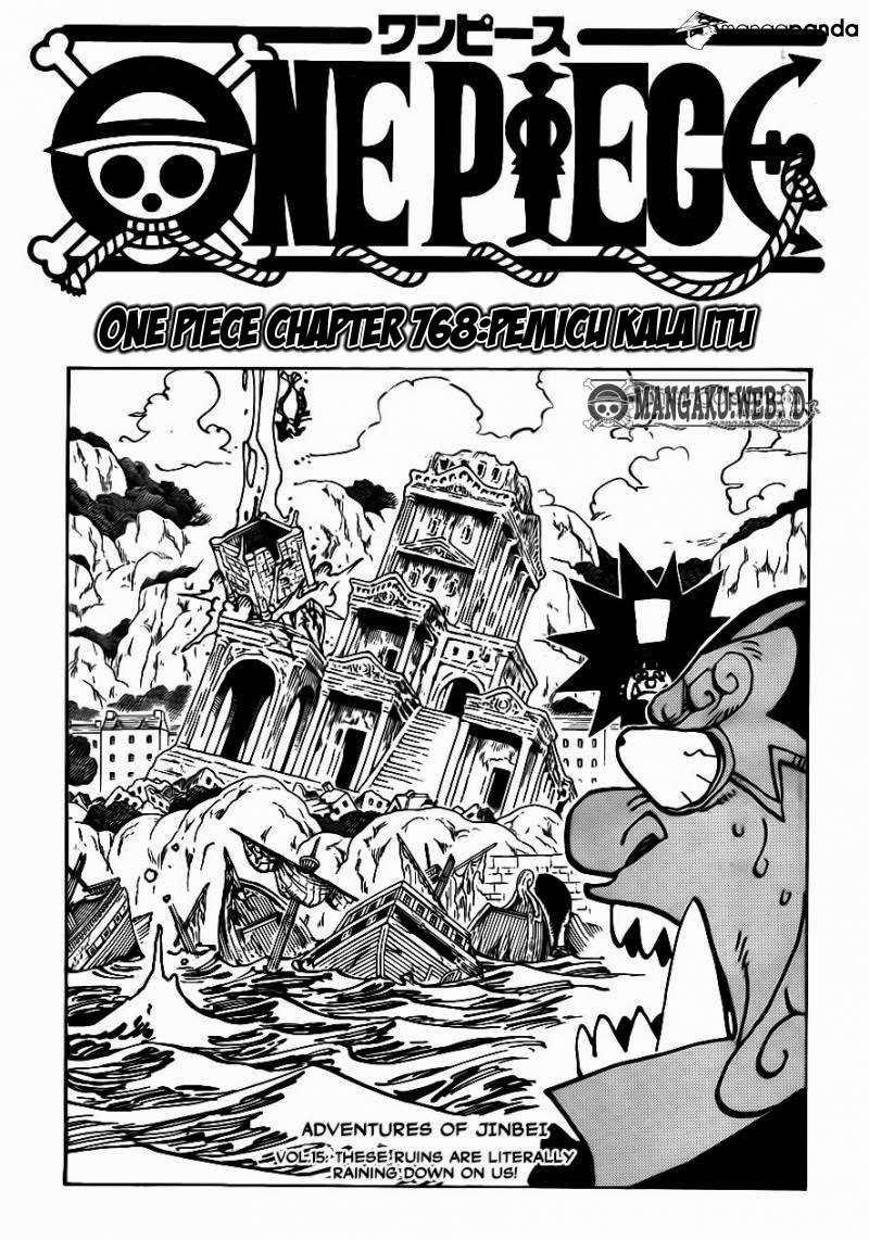 One Piece Chapter 768 Gambar 4