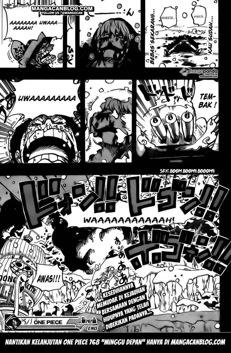 One Piece Chapter 767 Gambar 18