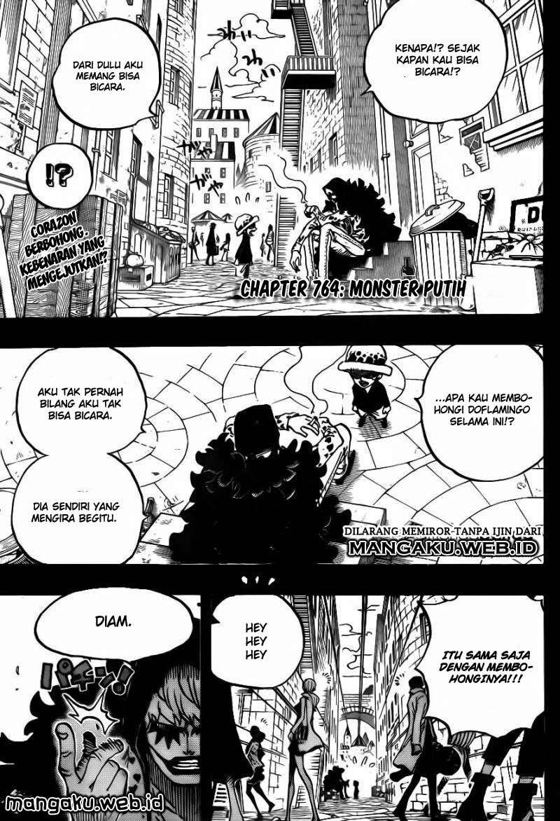One Piece Chapter 764 Gambar 4