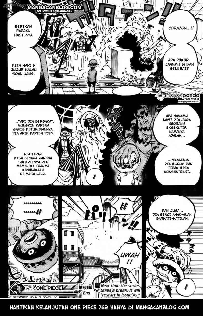 One Piece Chapter 761 Gambar 18