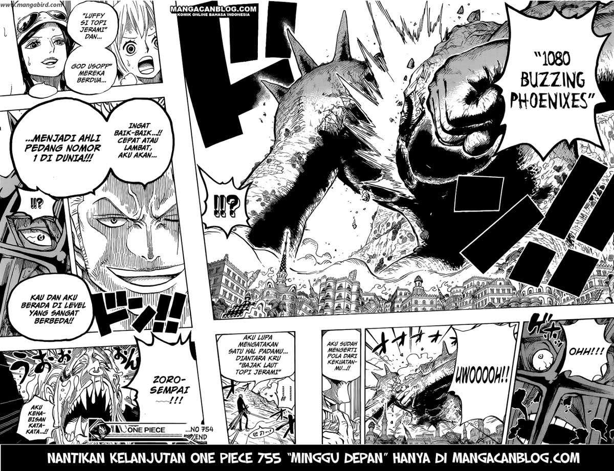 One Piece Chapter 754 Gambar 15