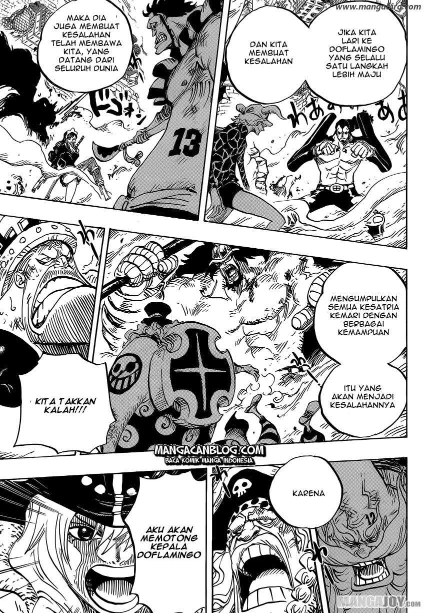One Piece Chapter 754 Gambar 9