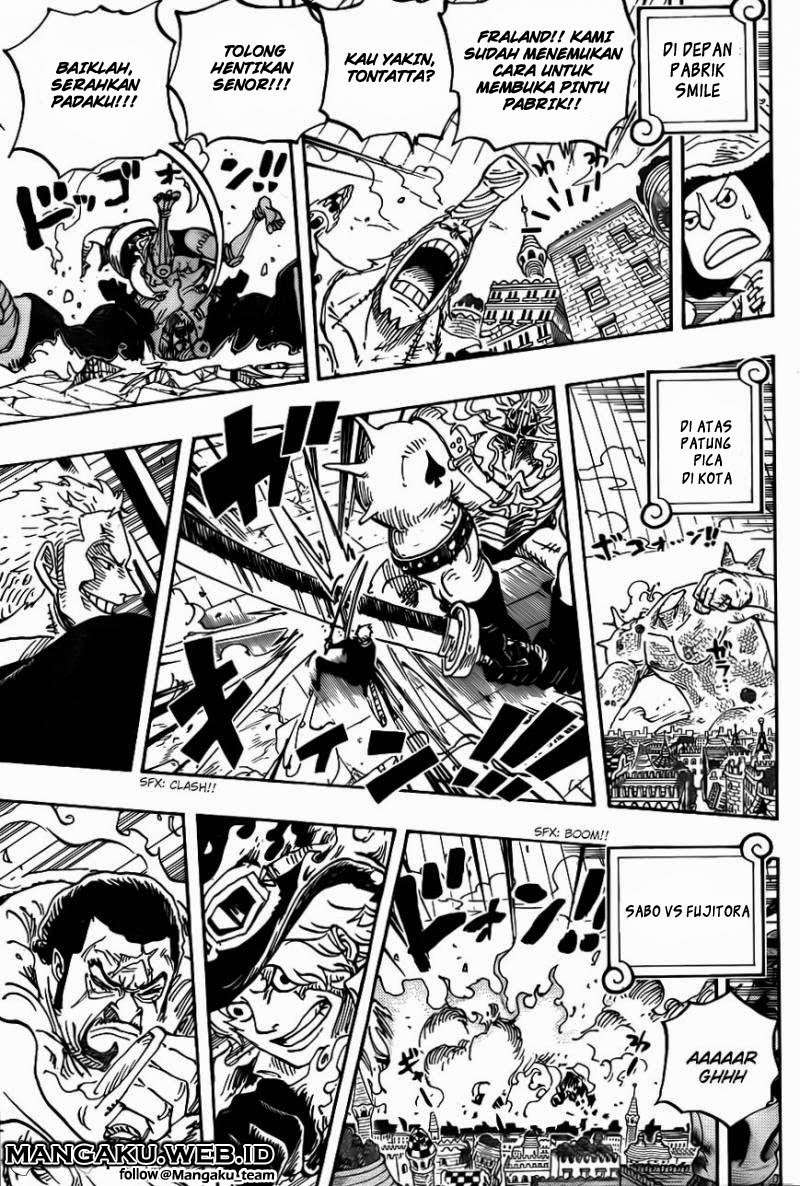 One Piece Chapter 752 Gambar 17