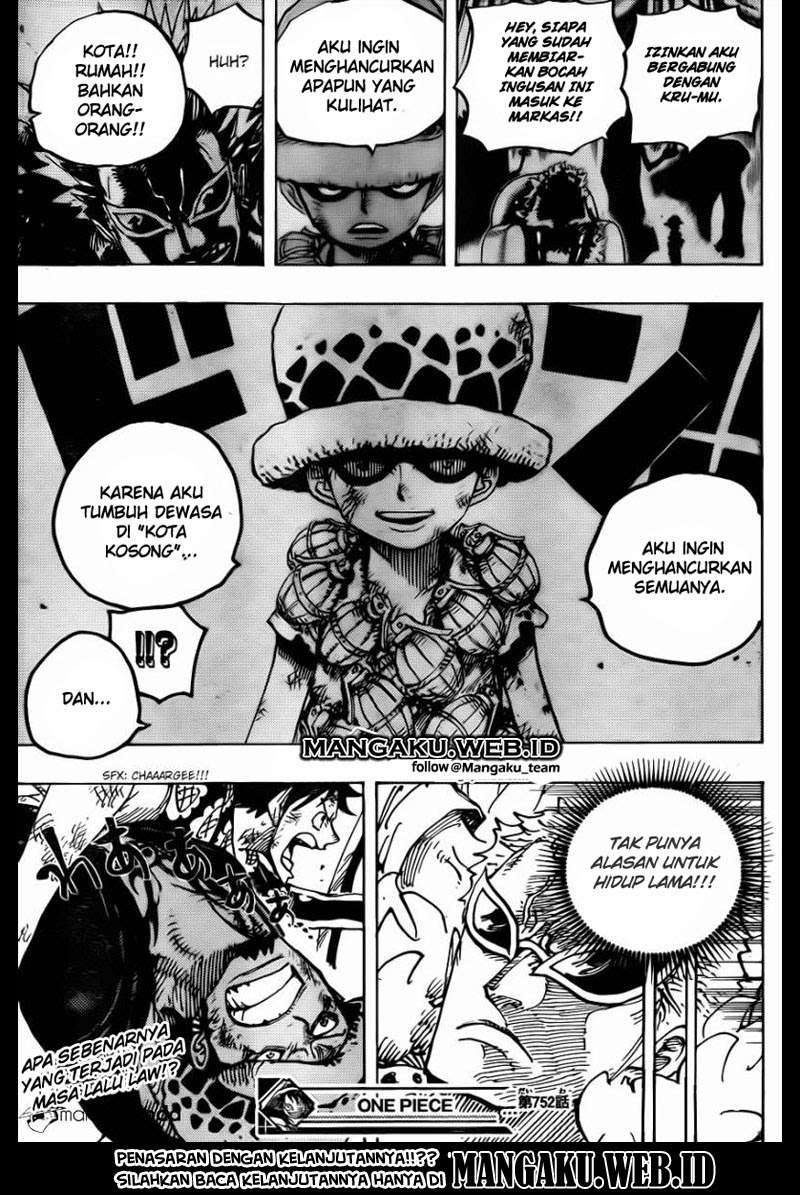 One Piece Chapter 752 Gambar 19