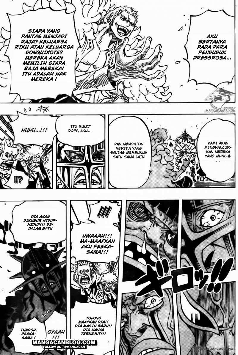 One Piece Chapter 747 Gambar 11