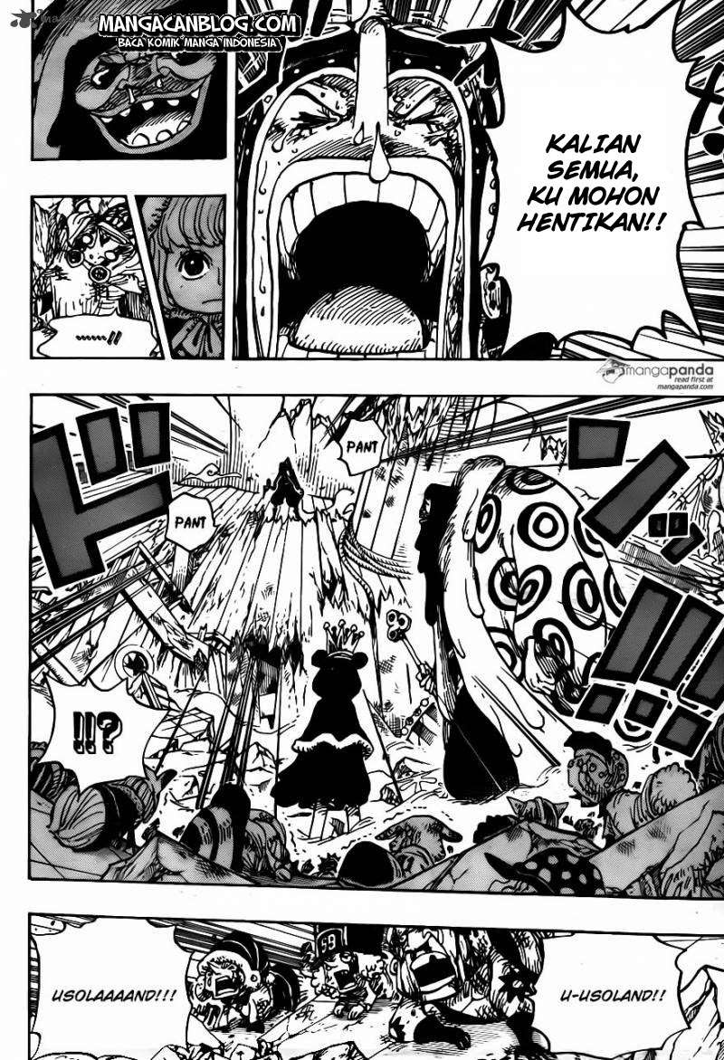 One Piece Chapter 741 Gambar 10