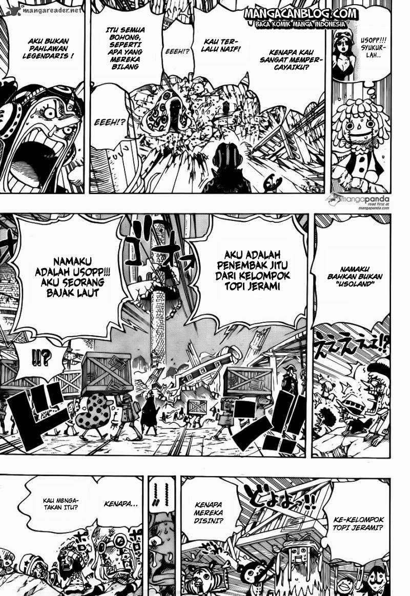 One Piece Chapter 741 Gambar 11