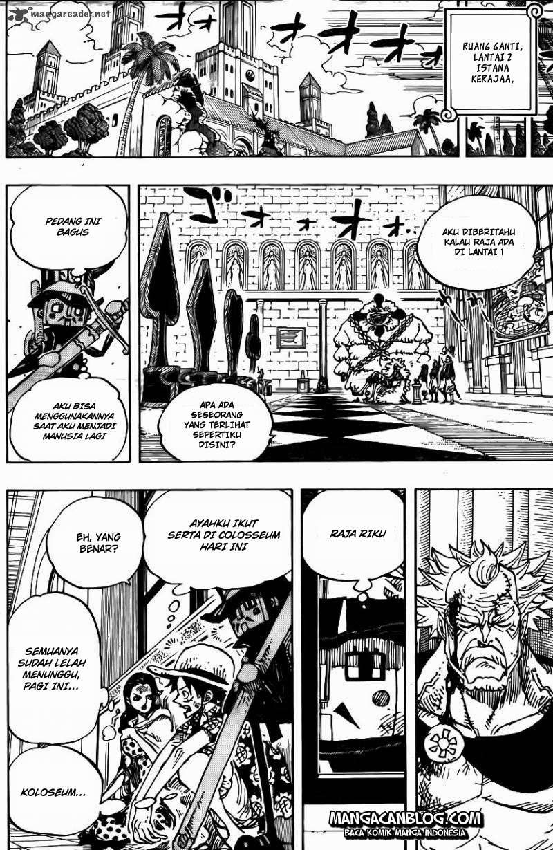One Piece Chapter 741 Gambar 14