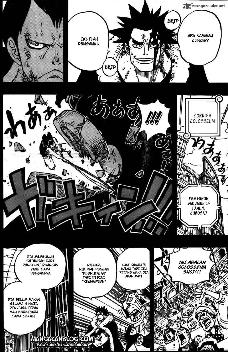 One Piece Chapter 741 Gambar 16