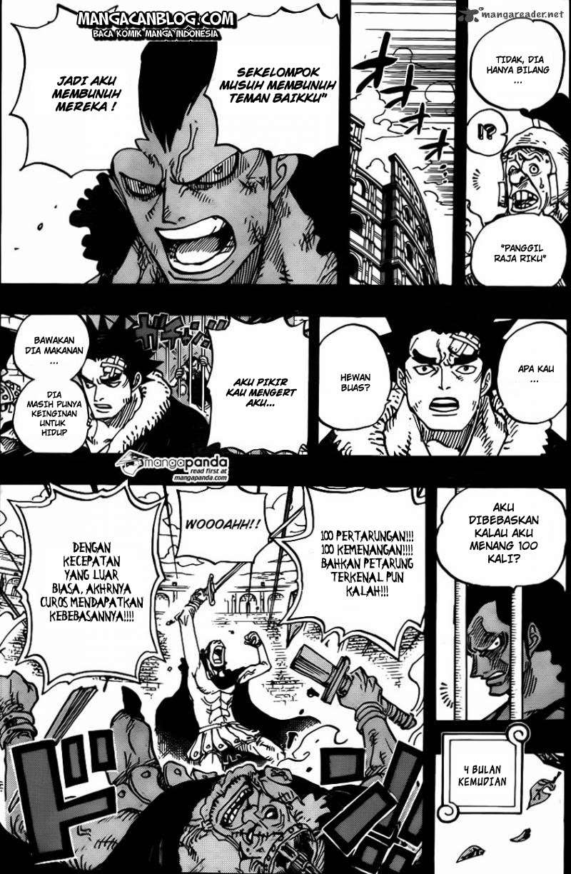 One Piece Chapter 741 Gambar 17