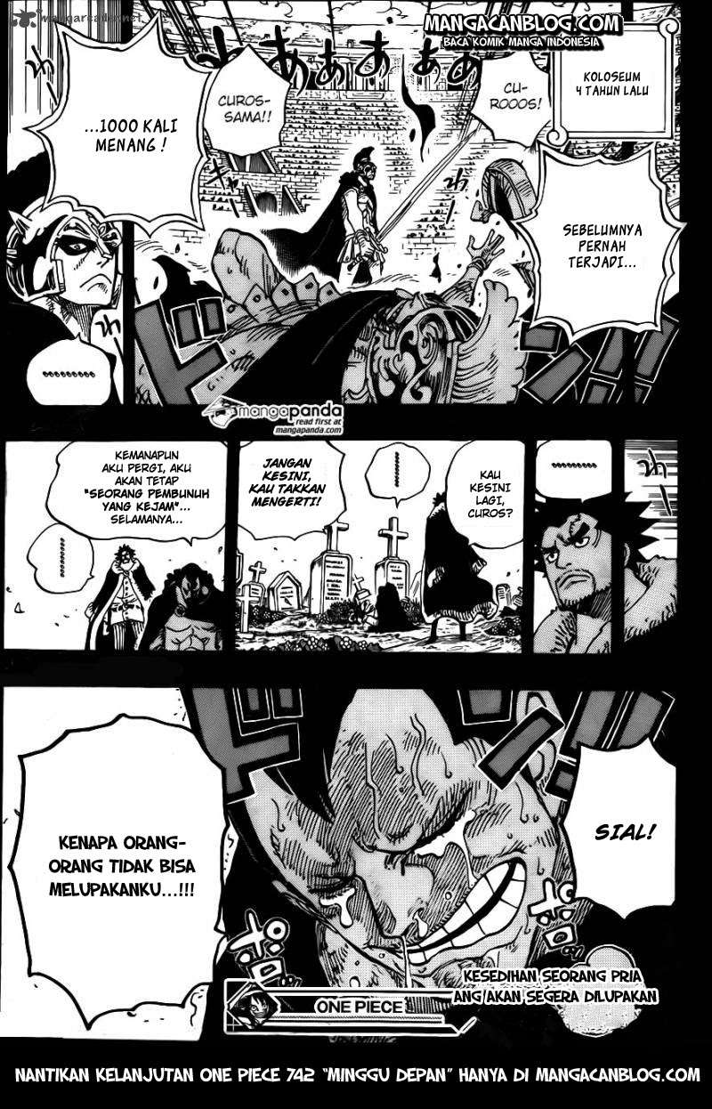 One Piece Chapter 741 Gambar 19