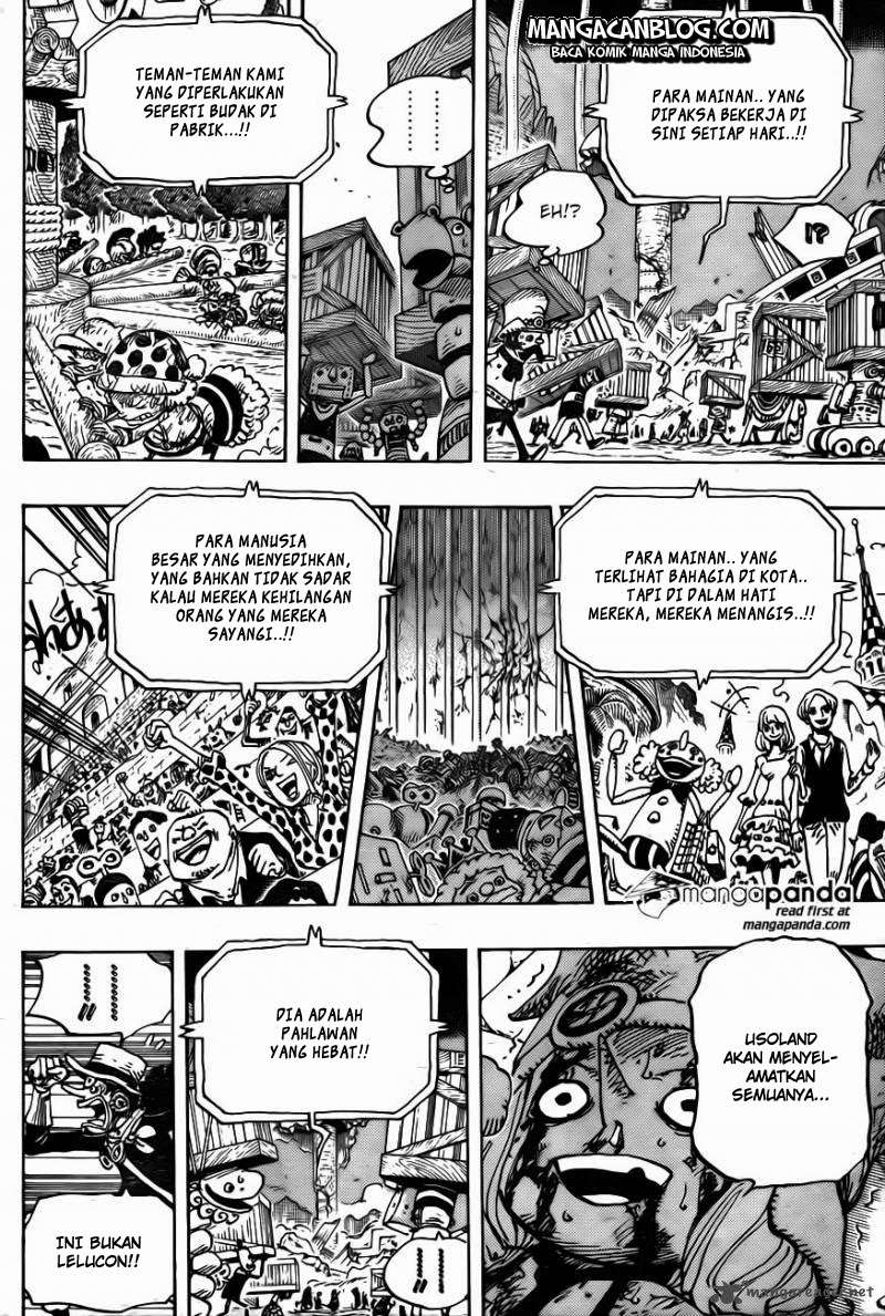 One Piece Chapter 741 Gambar 6