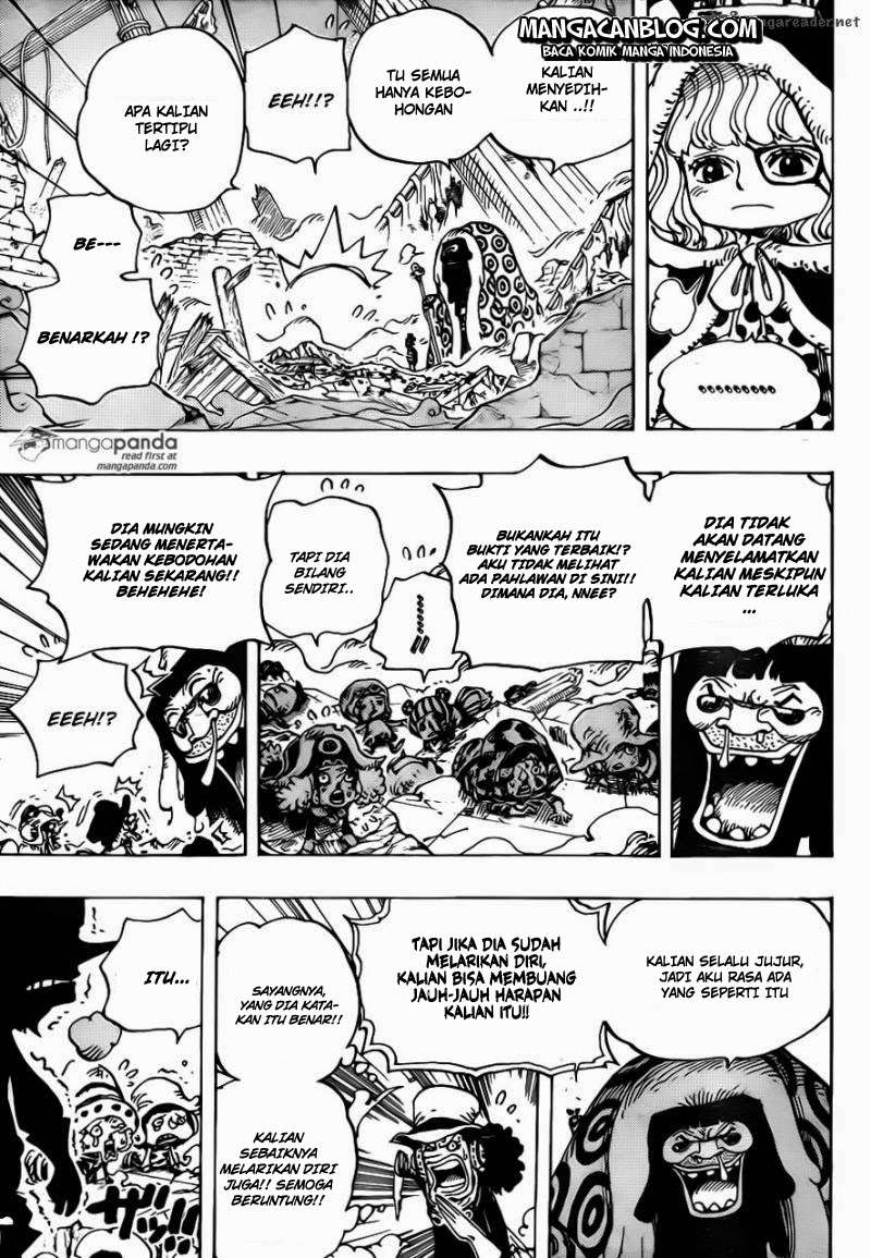 One Piece Chapter 741 Gambar 7