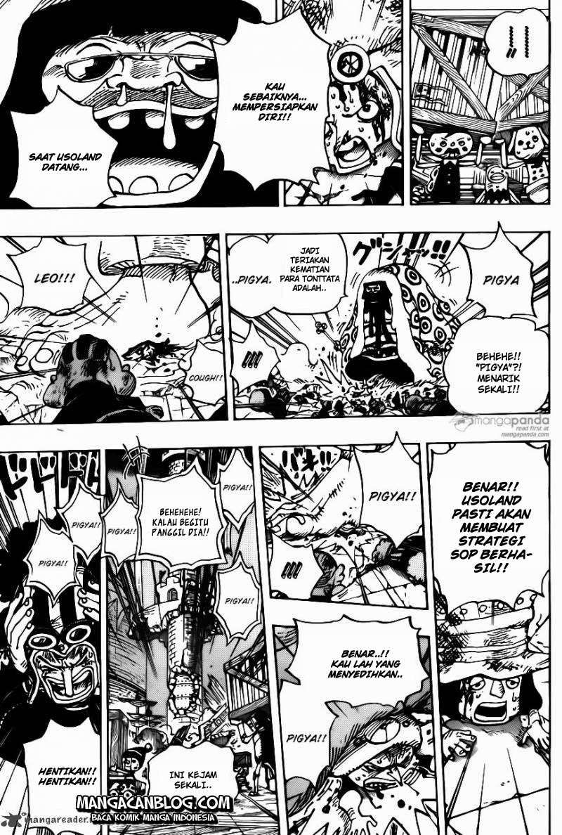 One Piece Chapter 741 Gambar 9