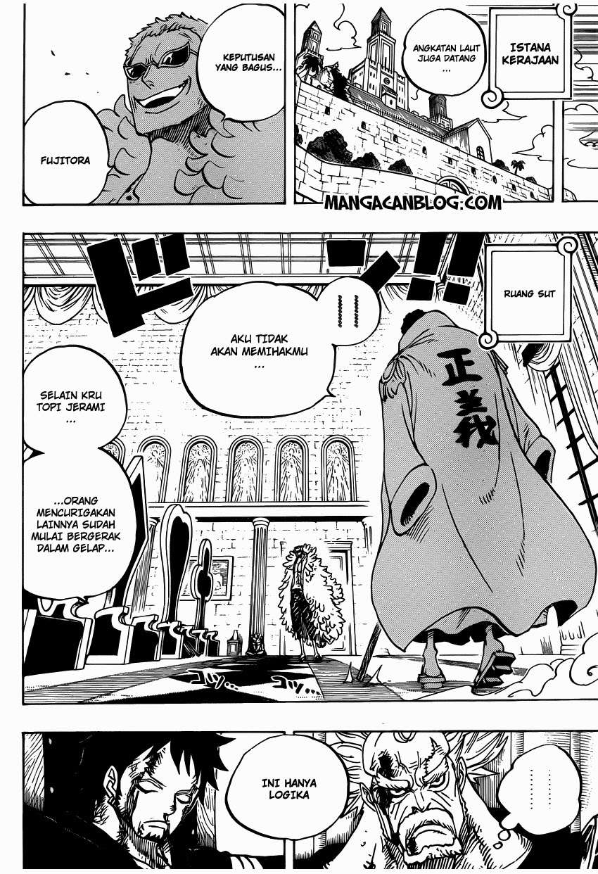 One Piece Chapter 735 Gambar 16