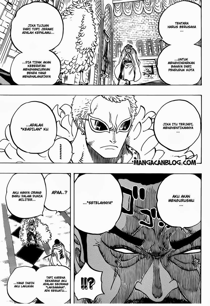 One Piece Chapter 735 Gambar 17