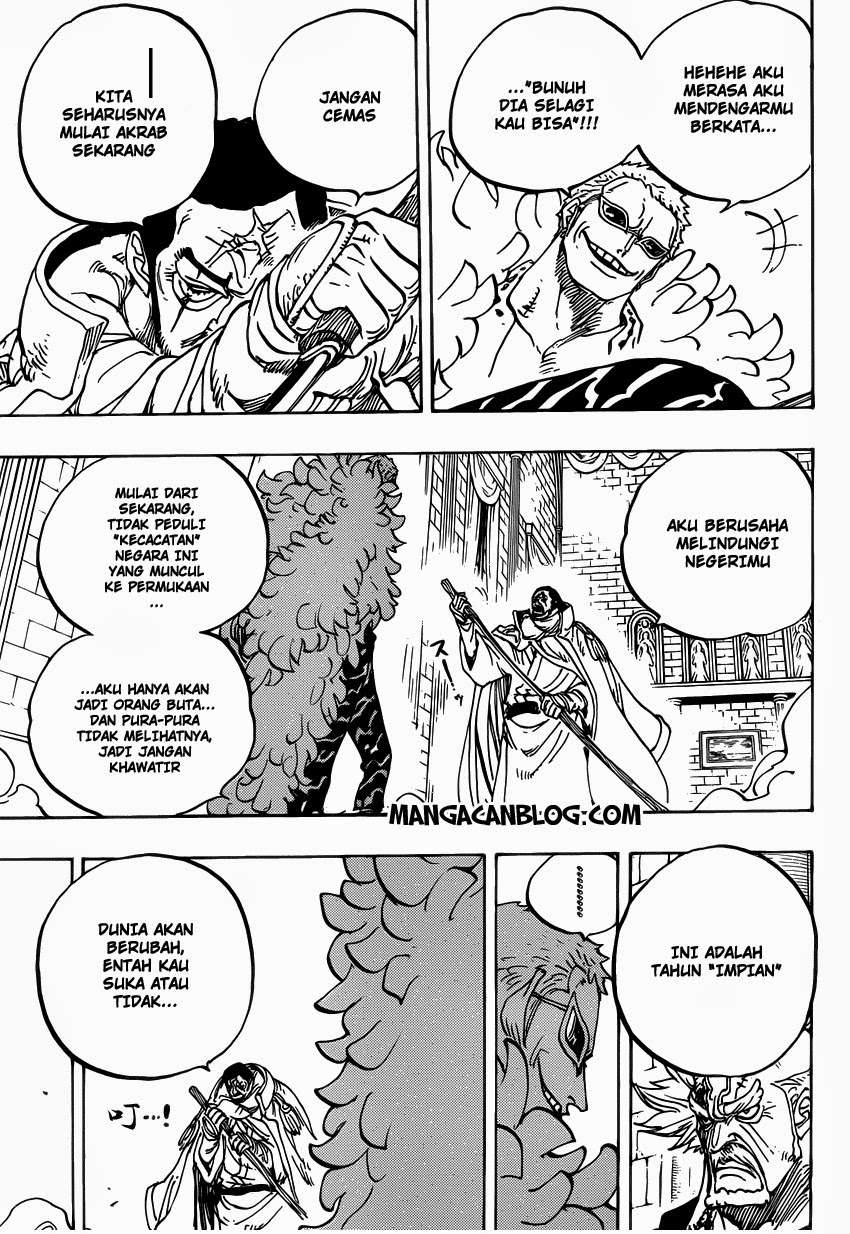 One Piece Chapter 735 Gambar 19