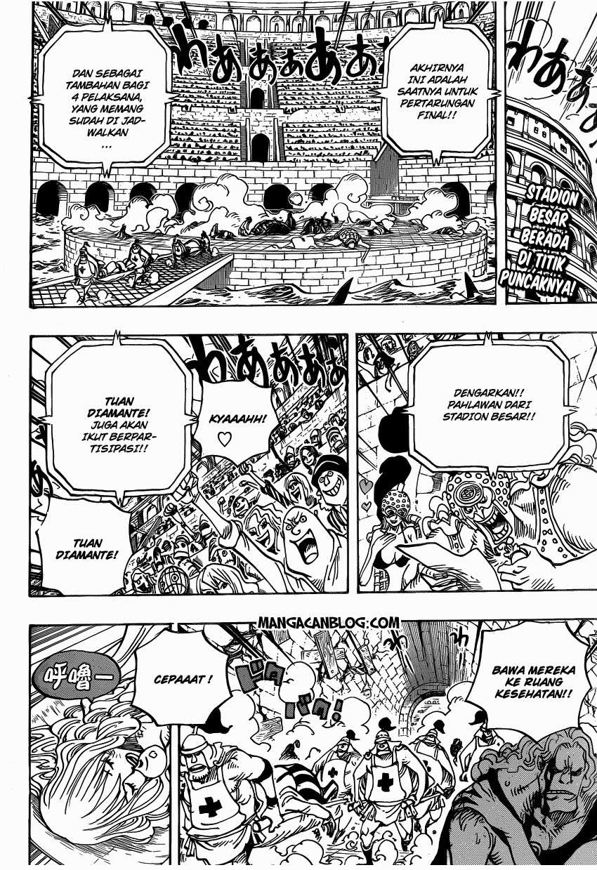One Piece Chapter 735 Gambar 4