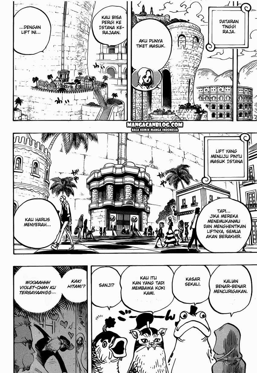 One Piece Chapter 735 Gambar 6