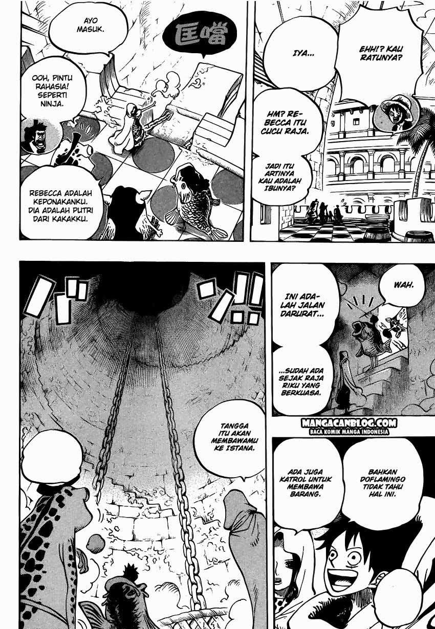One Piece Chapter 735 Gambar 8