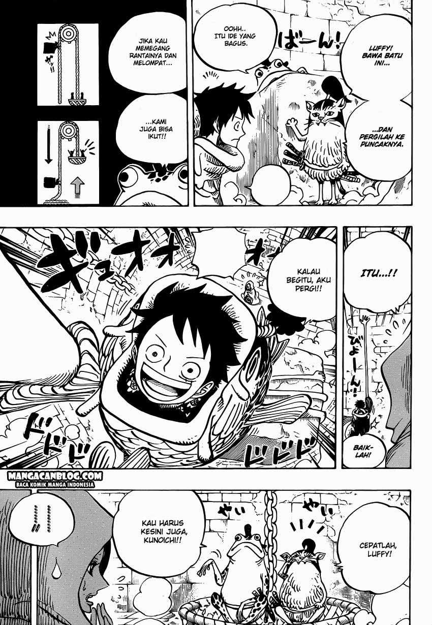 One Piece Chapter 735 Gambar 9