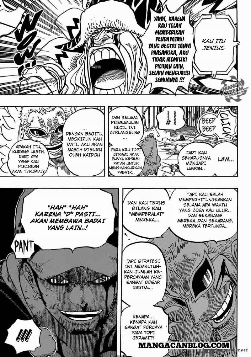 One Piece Chapter 729 Gambar 10