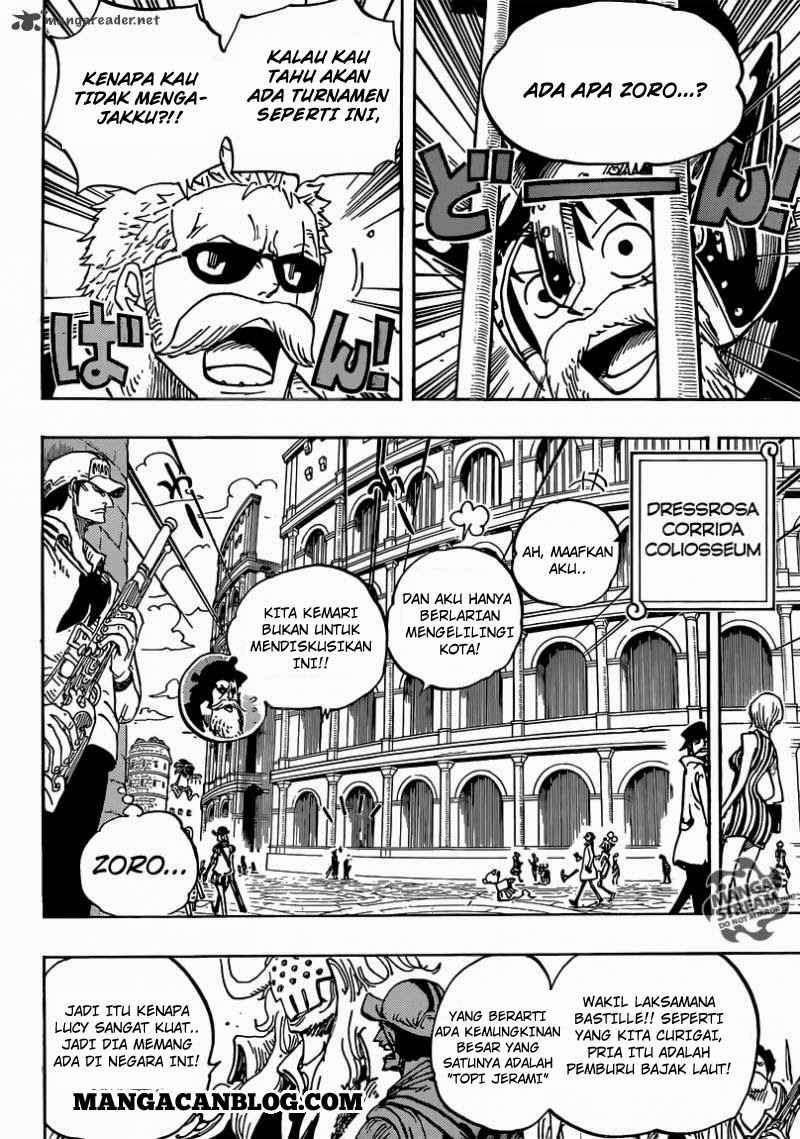 One Piece Chapter 729 Gambar 11