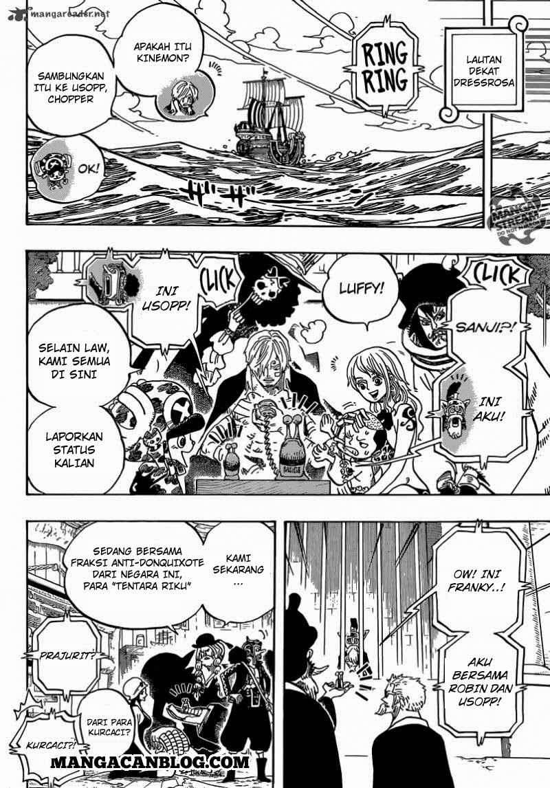 One Piece Chapter 729 Gambar 13