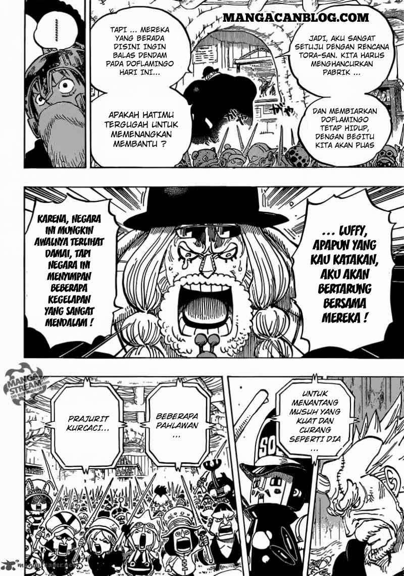One Piece Chapter 729 Gambar 15