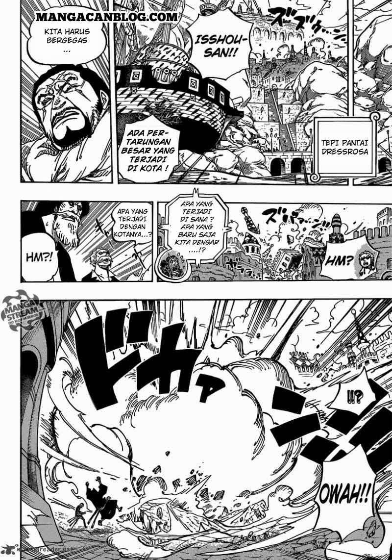 One Piece Chapter 729 Gambar 17