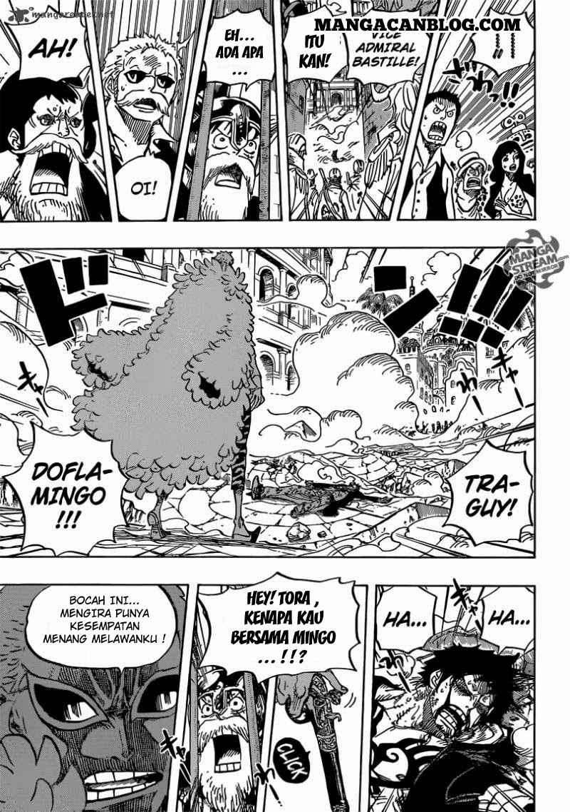 One Piece Chapter 729 Gambar 18