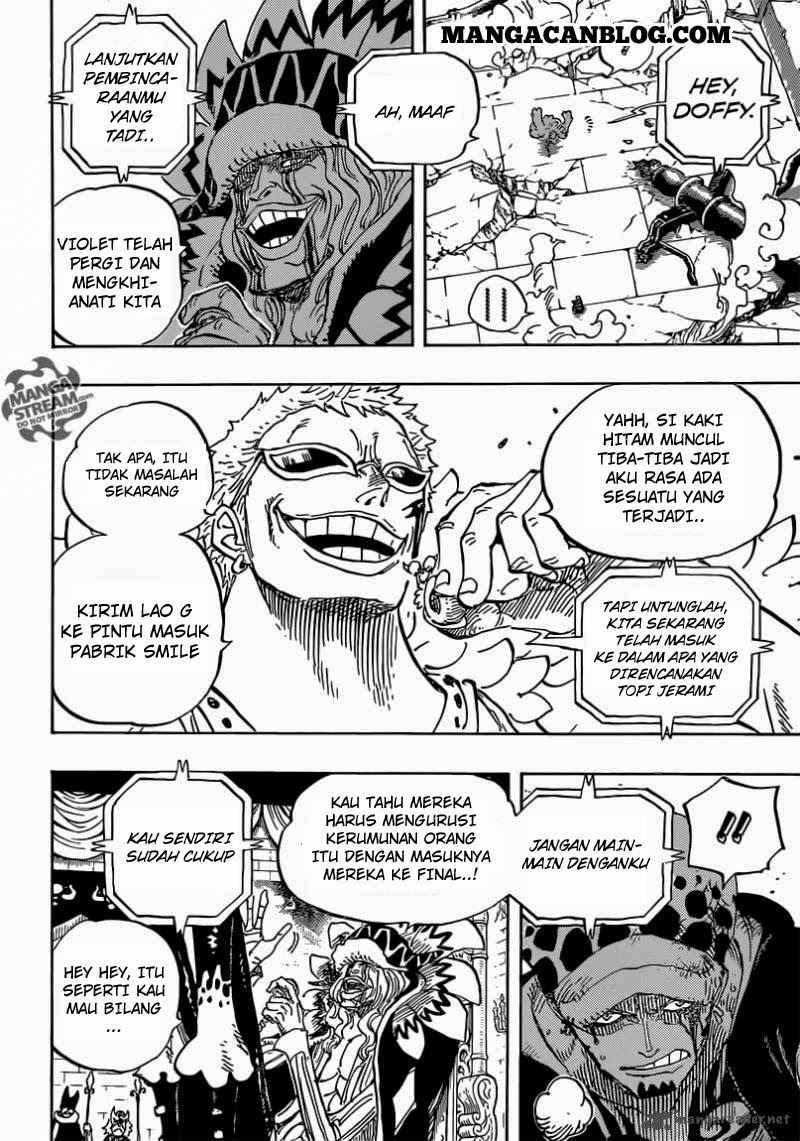 One Piece Chapter 729 Gambar 9