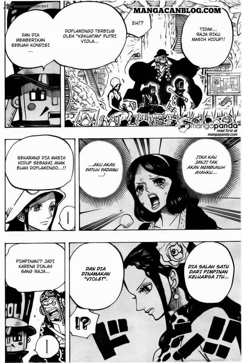 One Piece Chapter 728 Gambar 13