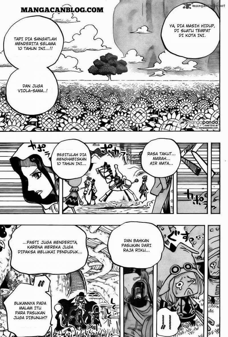One Piece Chapter 728 Gambar 14