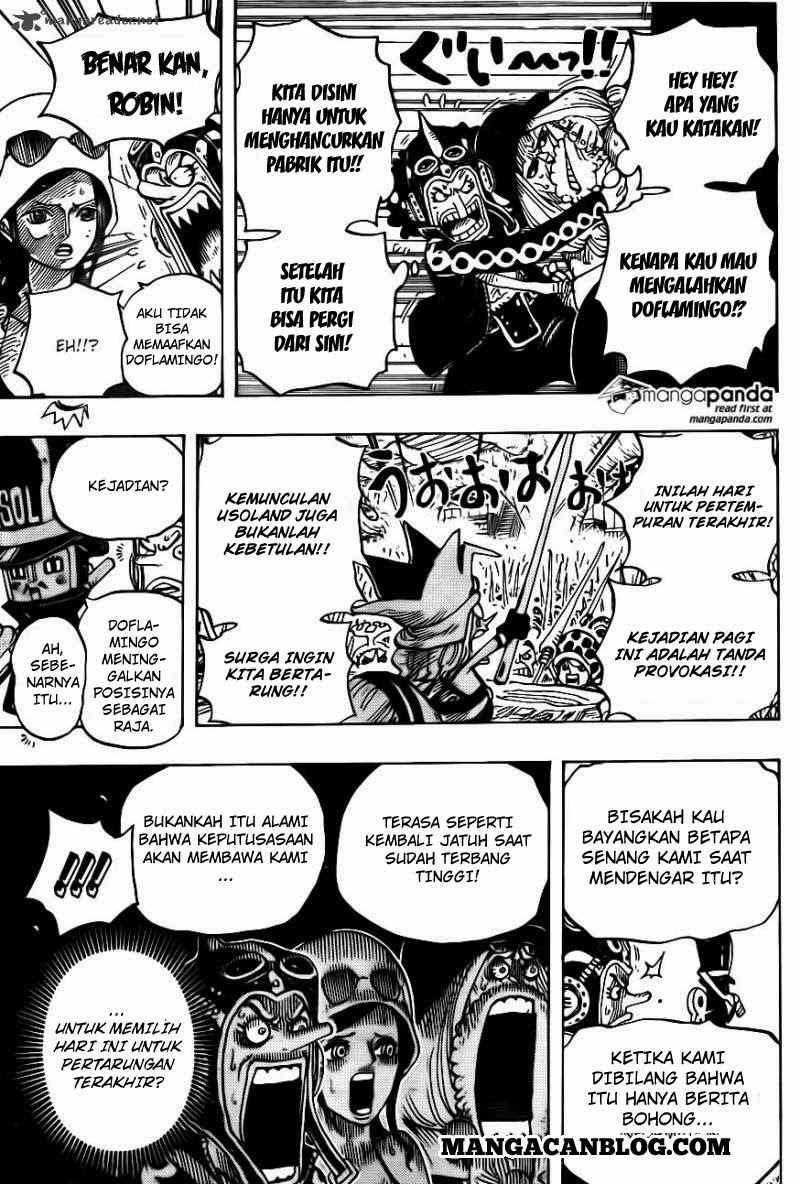 One Piece Chapter 728 Gambar 18