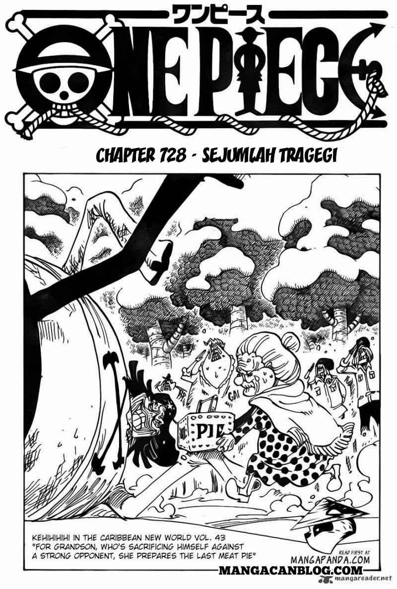 One Piece Chapter 728 Gambar 4