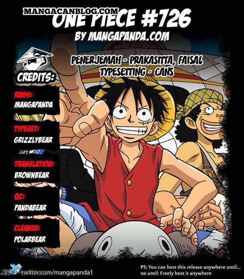 One Piece Chapter 726 1