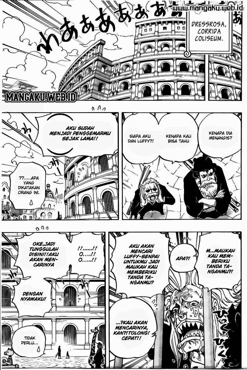 One Piece Chapter 725 Gambar 12