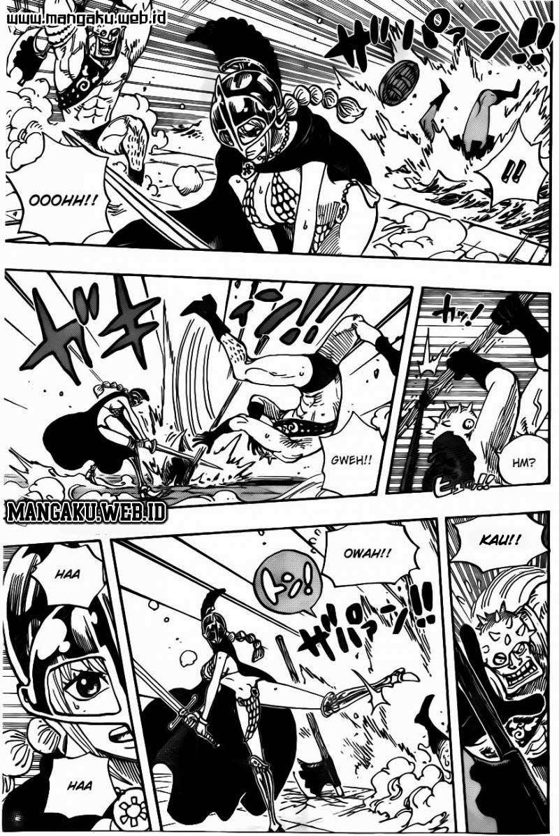 One Piece Chapter 725 Gambar 14