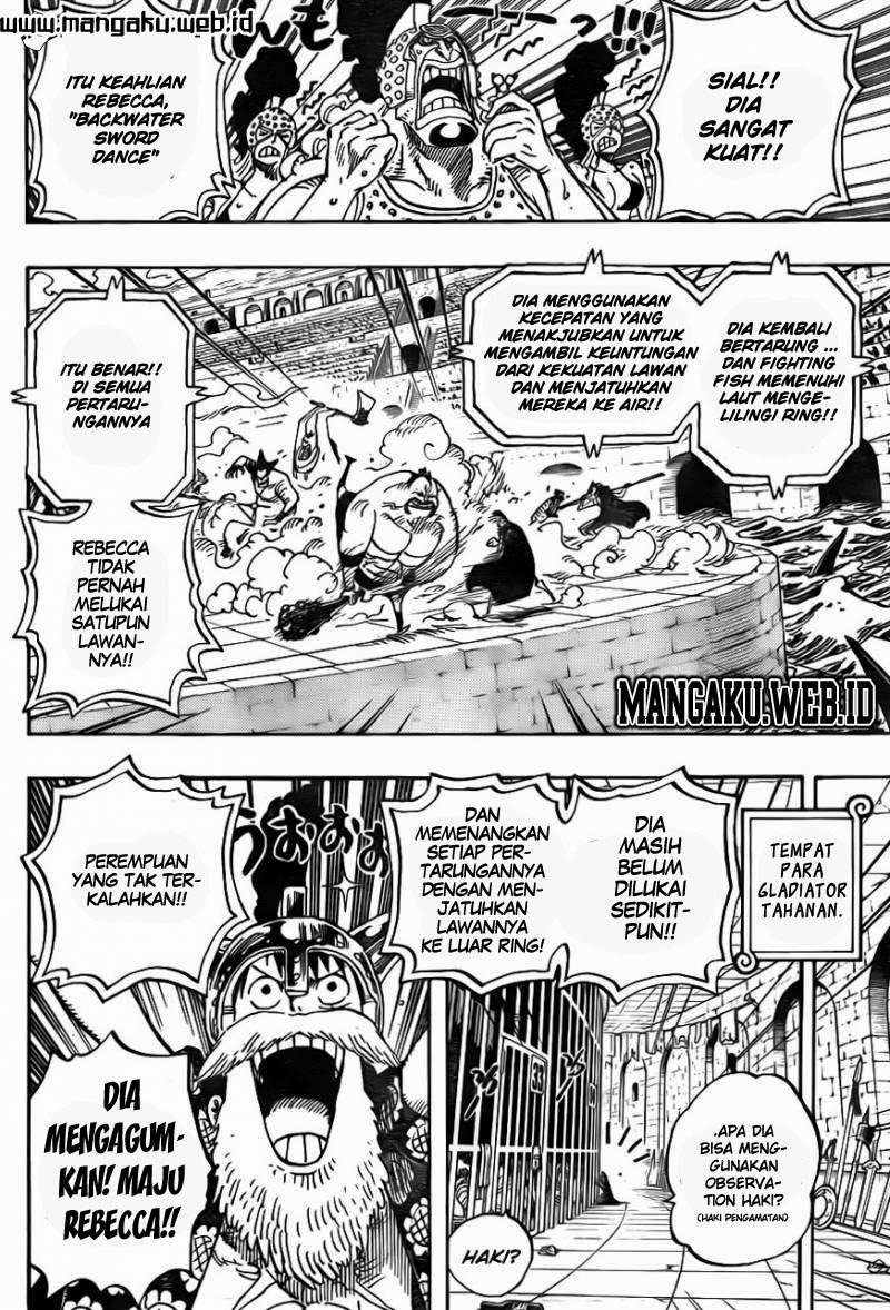One Piece Chapter 725 Gambar 15