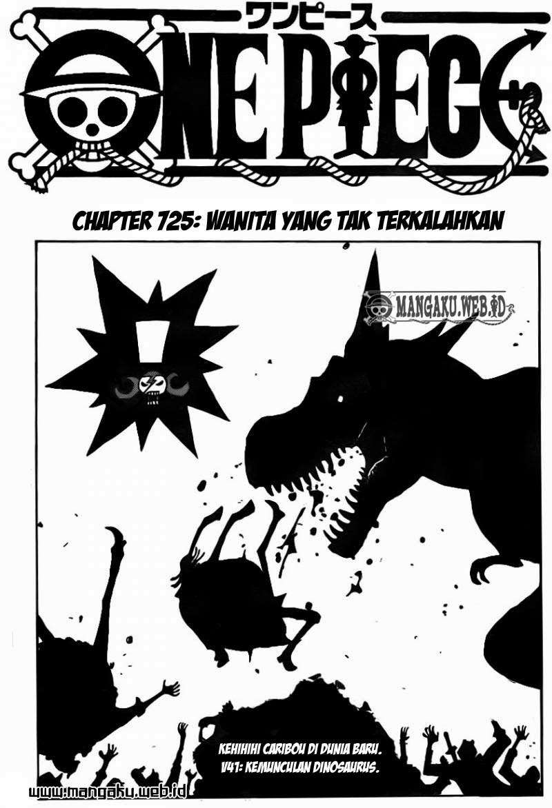 One Piece Chapter 725 Gambar 4