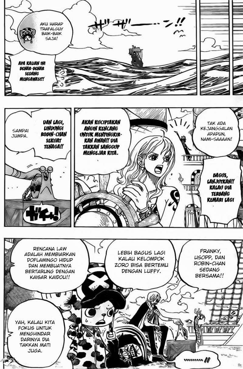 One Piece Chapter 725 Gambar 7